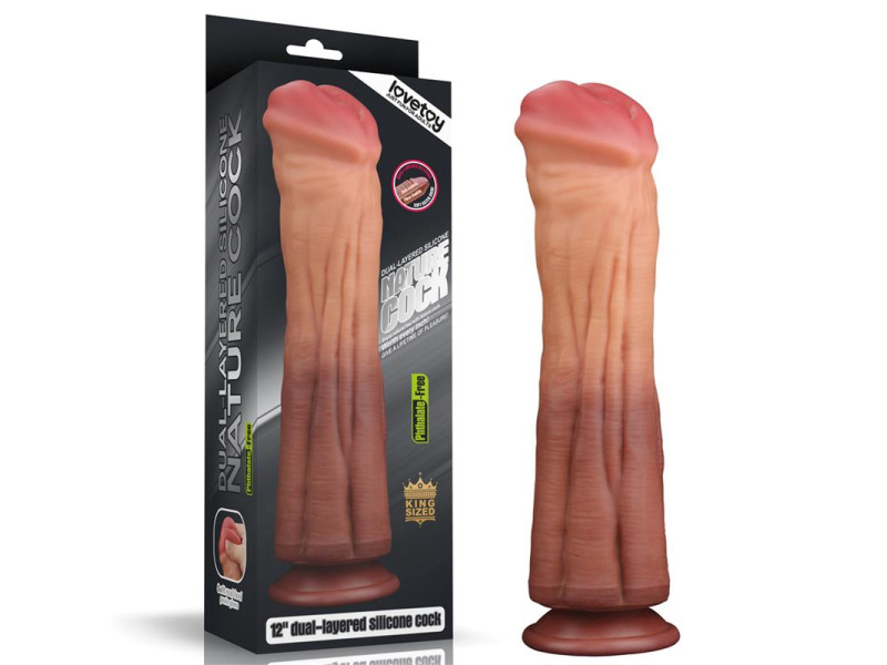 Dildo Nature 12 Dual Layer