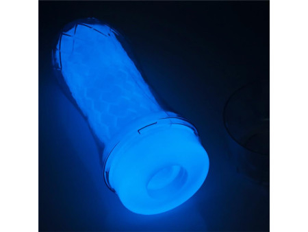 Masturbador Masculino Lumino Luz Azul Masturbador Masculino Lumino Luz Azul
