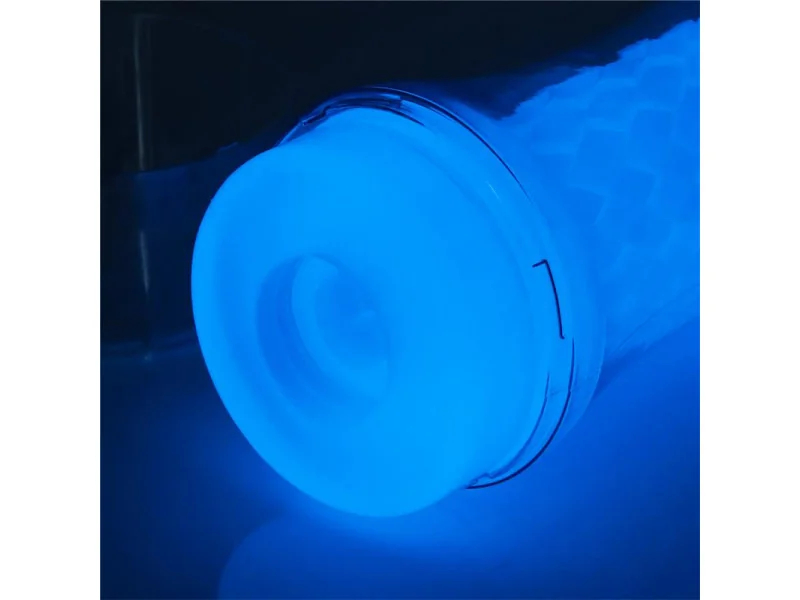 Masturbador Masculino Lumino Luz Azul