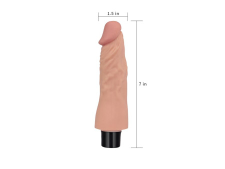 Vibrador Real Softee 7 Natural