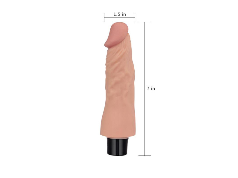 Vibrador Real Softee 7 Natural