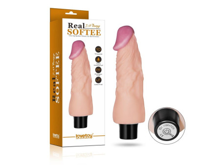 Vibrador Real Softee 7 Natural
