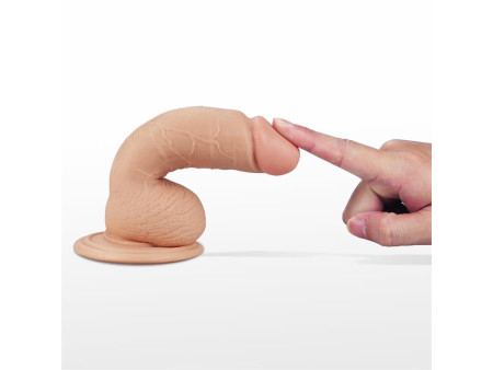 Dildo Real Extreme con Vibracion 7 Natural Dildo Real Extreme con Vibracion 7 Natural