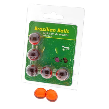 5 Brazilian Balls Explosion Aroma Fresa y Chocolate