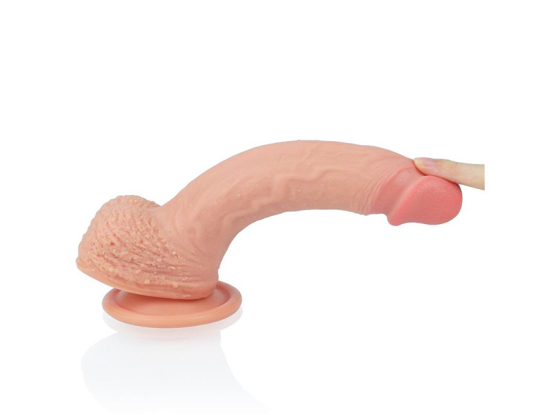 Dildo Nature 85 Silicona Liquida Natural