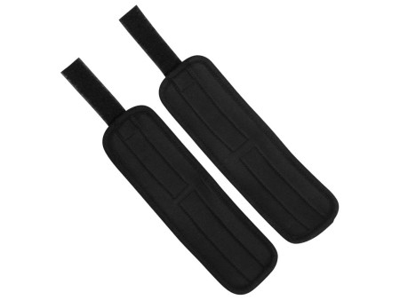 Esposas Velcro Negro y Plateado