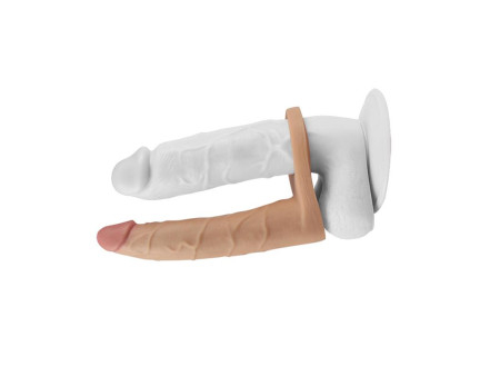 Dildo The Ultra Soft Double 7 Natural