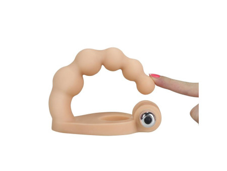 Estimulador Anal The Ultra Soft Bead 65 con Vibracion Natural