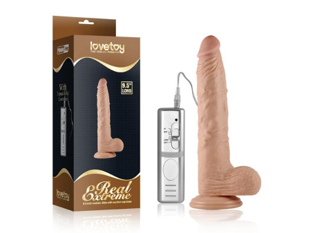 Dildo Real Extreme con Vibracion 95 Natural