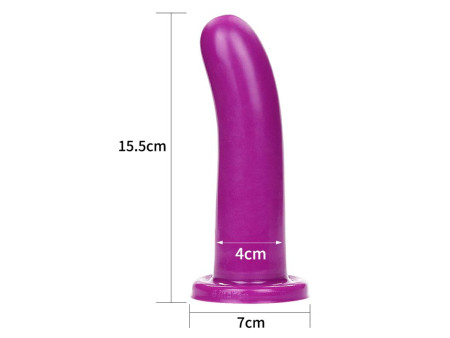 Estimulador Holy Dong 6 Silicona Liquida Purpura