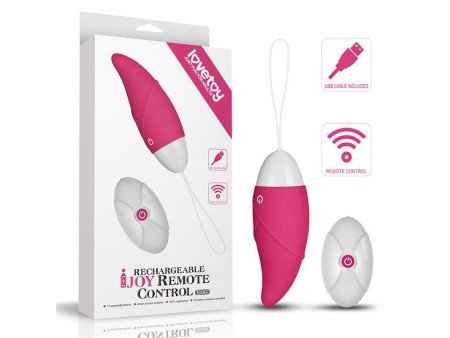 Huevo Vibrador iJoy Control Remoto USB Rosa