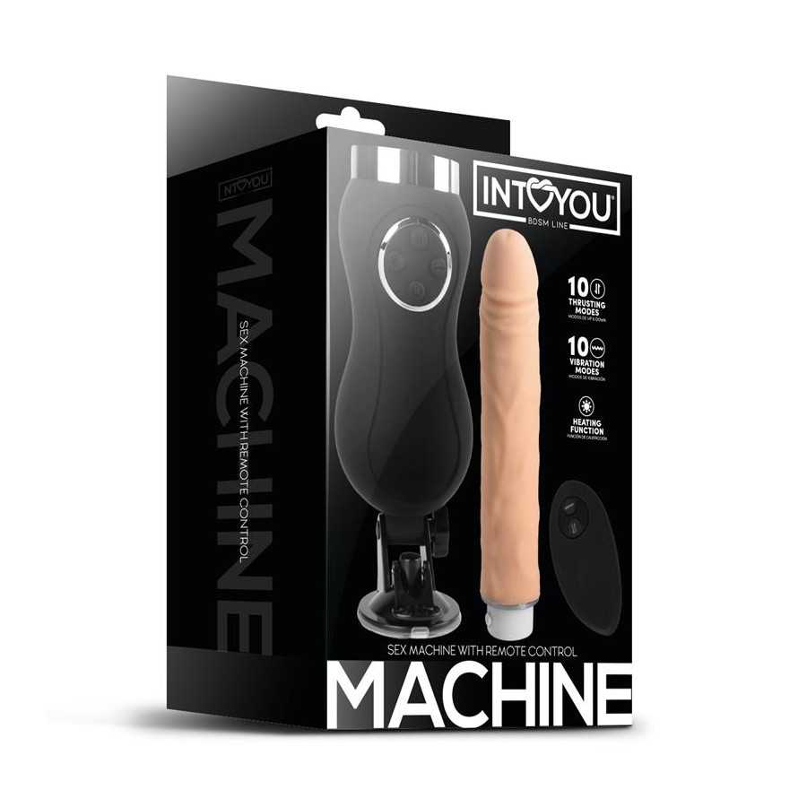 Sex Machine Vibracion Thrusting y Calor Control Remoto USB