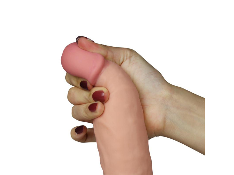 Dildo The Ultra Soft Dude con Vibracion 75 Natural