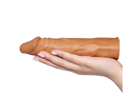 Funda para el Pene Add 2 Pleasure X Tender Marron