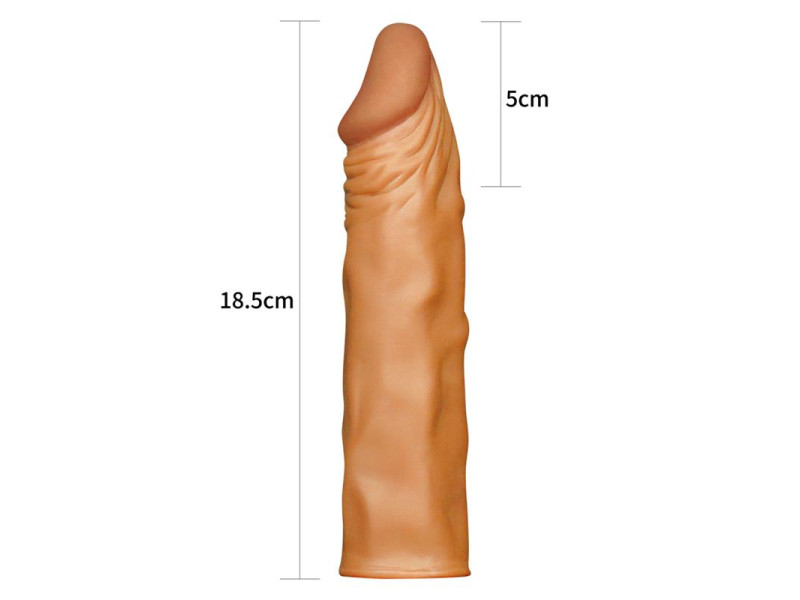 Funda para el Pene Add 2 Pleasure X Tender Marron