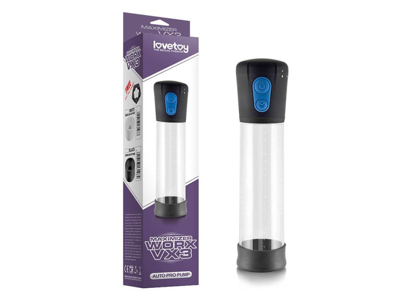 Bomba para el Pene Automatica Maximizer Worx VX3