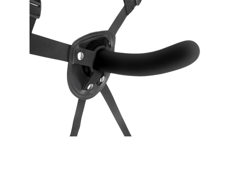 Arnes con Dildo Raw Recruit Talla L Negro