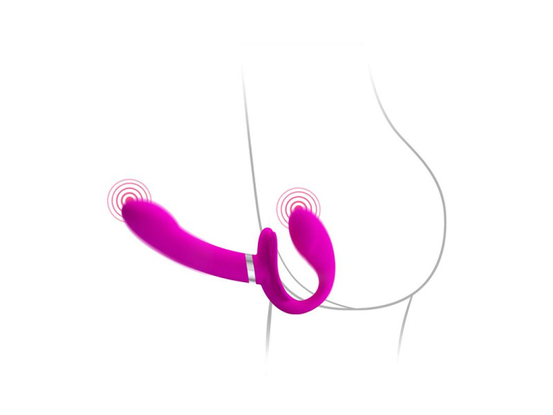 Valerie Vibrador para Parejas sin Arnes USB
