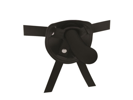Arnes con Dildo Raw Recruit Talla M Negro