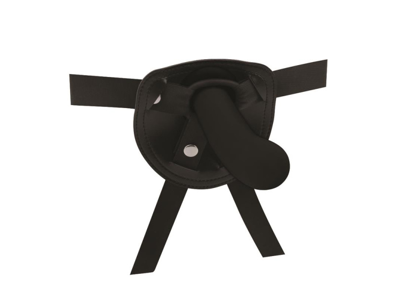 Arnes con Dildo Raw Recruit Talla M Negro