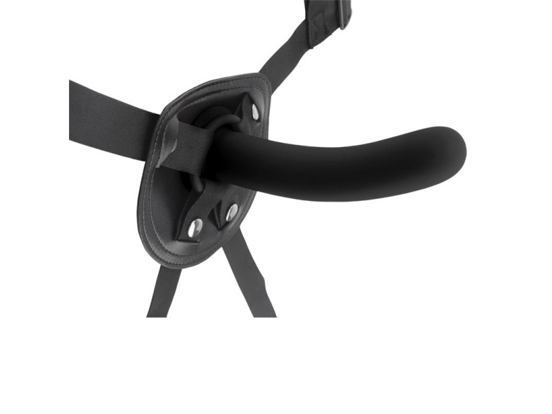 Arnes con Dildo Raw Recruit Talla M Negro