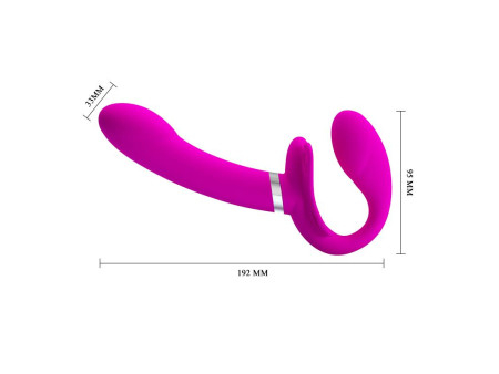 Valerie Vibrador para Parejas sin Arnes USB
