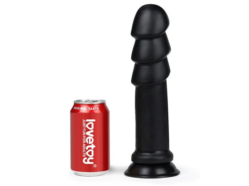 Dildo King Sized Anal Ripples 1125 Negro Dildo King Sized Anal Ripples 1125 Negro