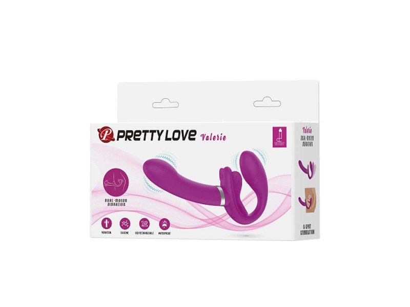 Valerie Vibrador para Parejas sin Arnes USB