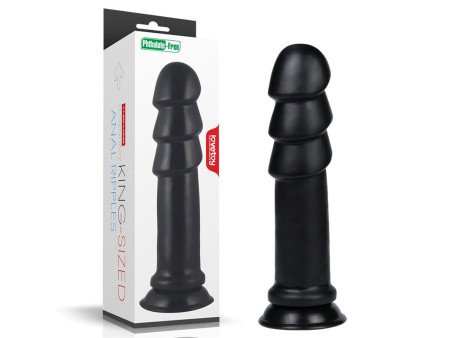 Dildo King Sized Anal Ripples 1125 Negro Dildo King Sized Anal Ripples 1125 Negro