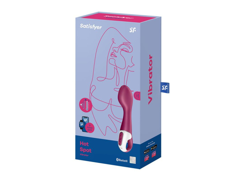 Hot Spot Vibrador con Funcion de Calor Punto G USB