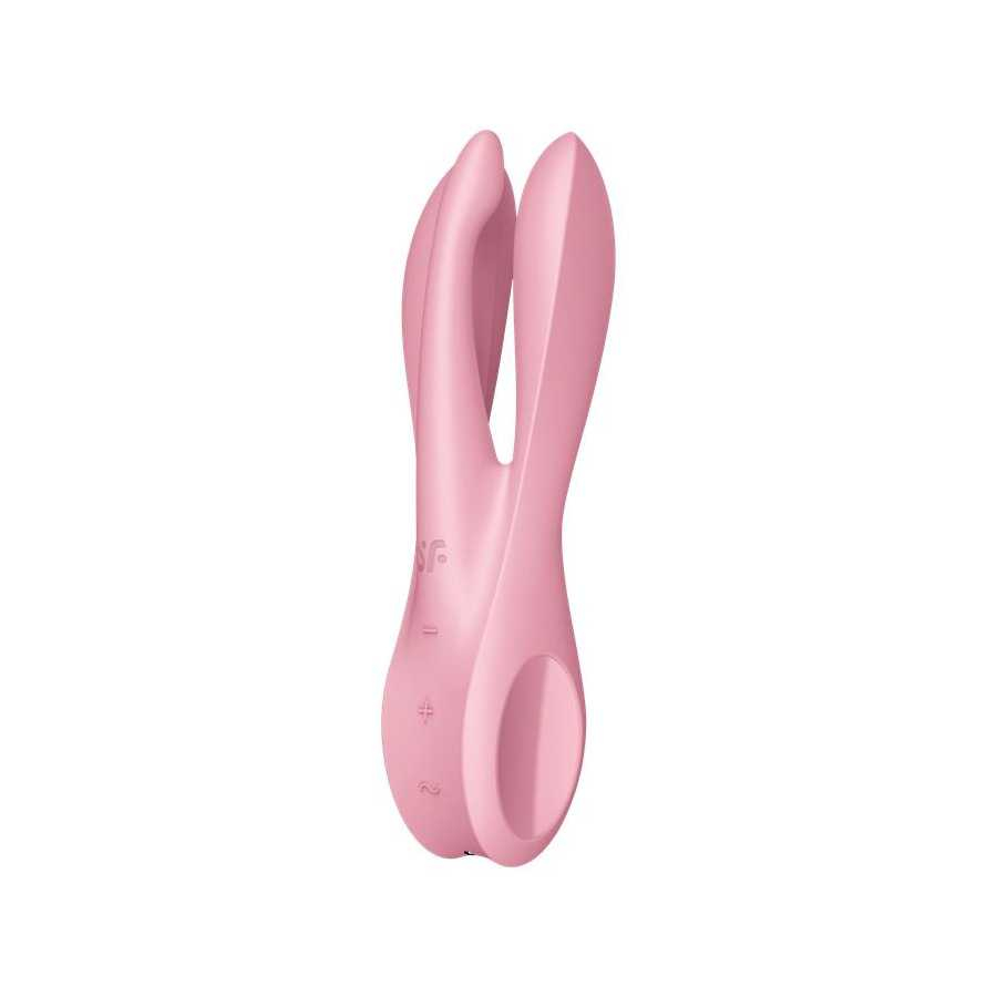 Vibrador Threesome 1 Rosa