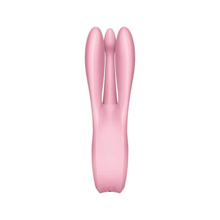 Vibrador Threesome 1 Rosa