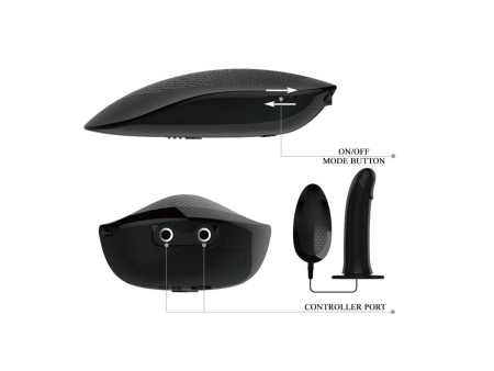 Arnes con Dildo Hueco con Vibracion Vito
