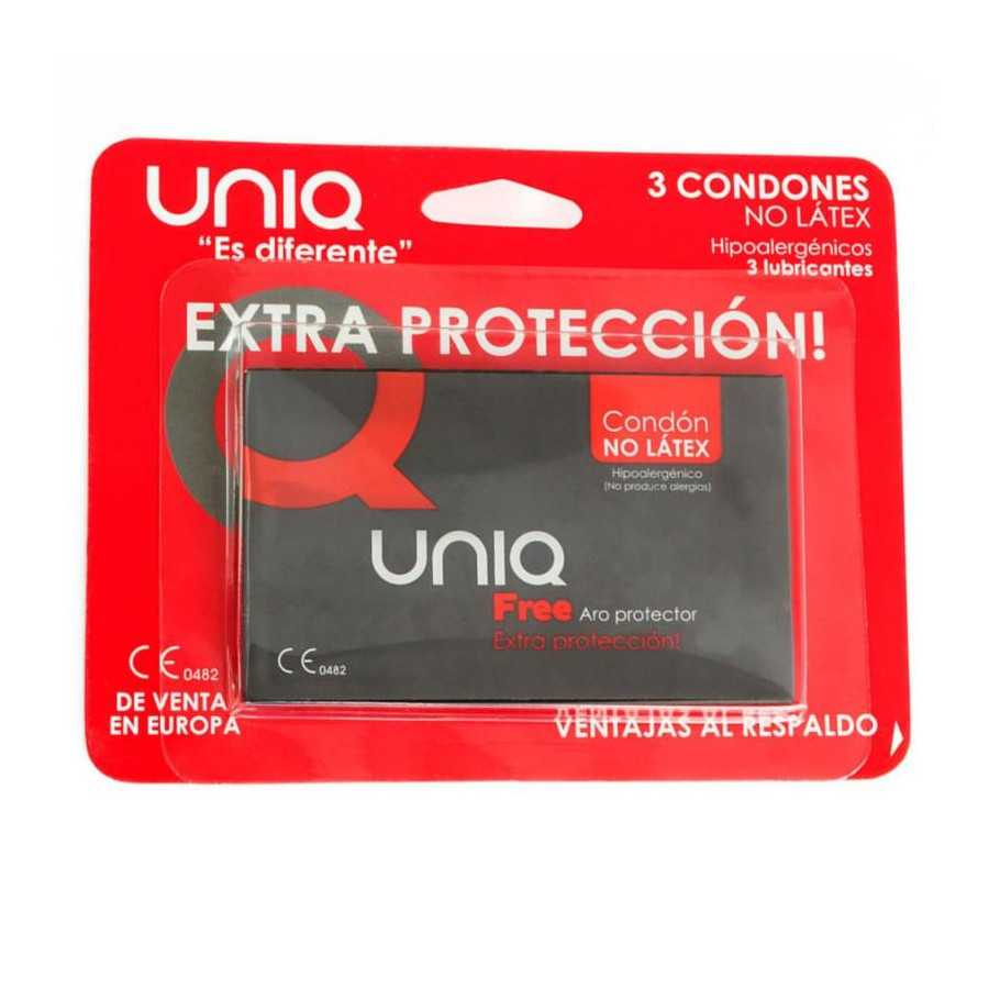 Preservativos Free Condoms sin Latex 3 Unidades