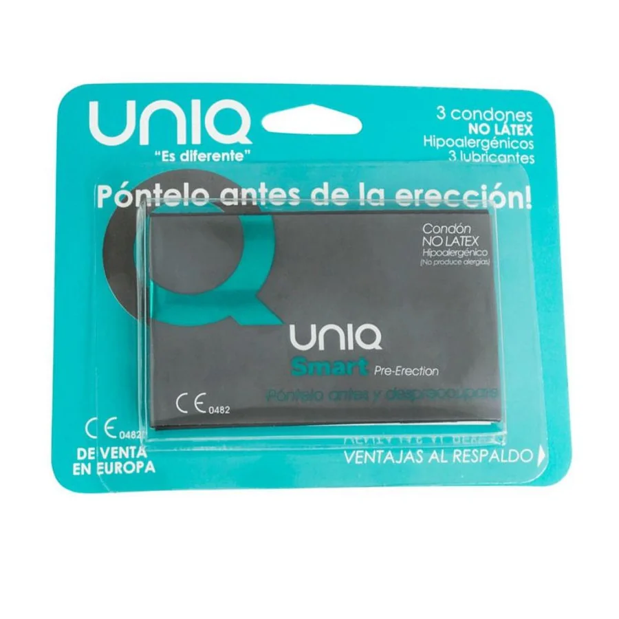 Preservativos sin Latex Smart 3 Unidades Preservativos sin Latex Smart 3 Unidades