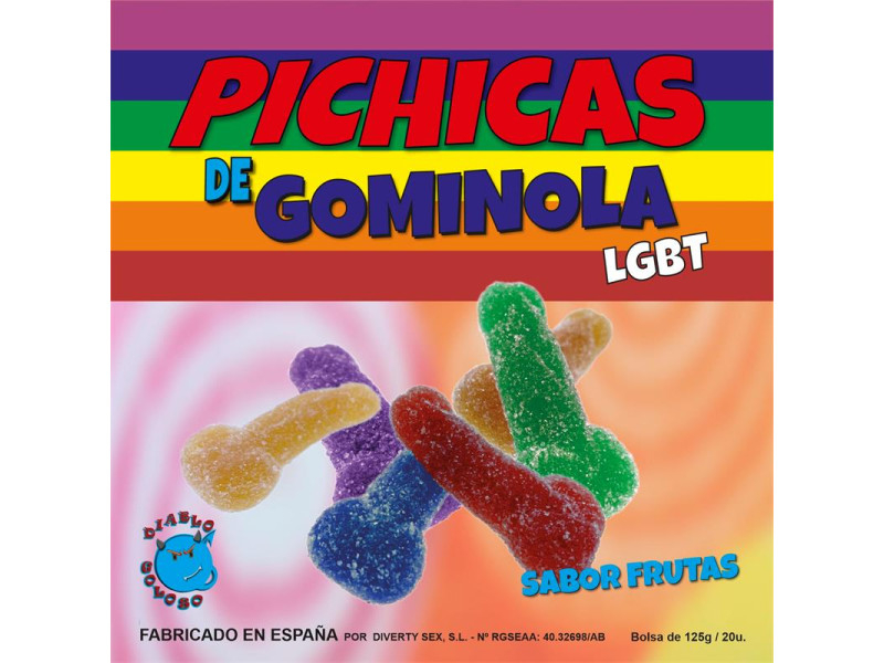 Caja Gominolas Pito Sabor Frutas LGBTQ
