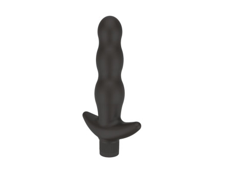 Plug Anal con Vibracion Negro Plug Anal con Vibracion Negro