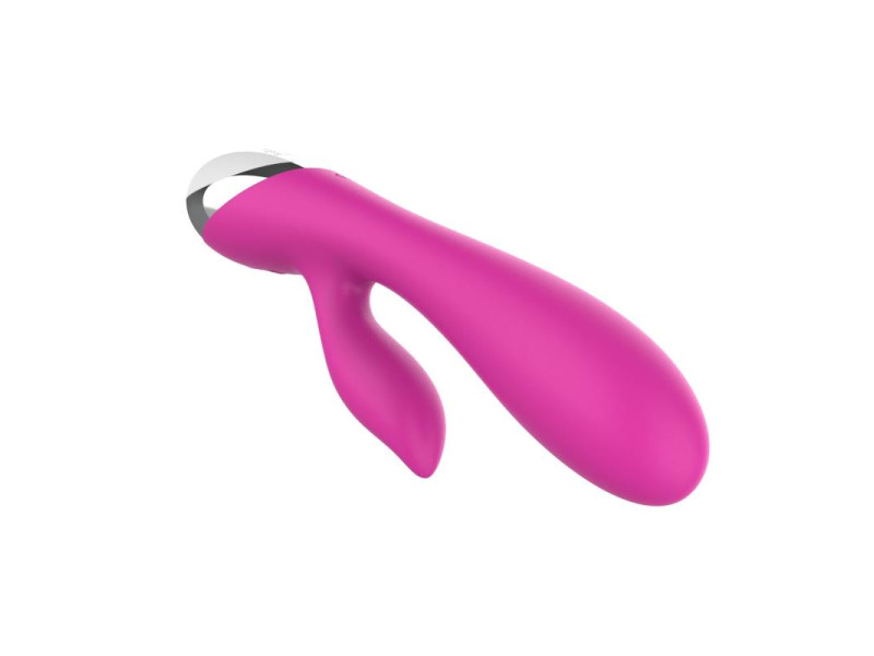 Vibrador 10 Funciones USB Rosa