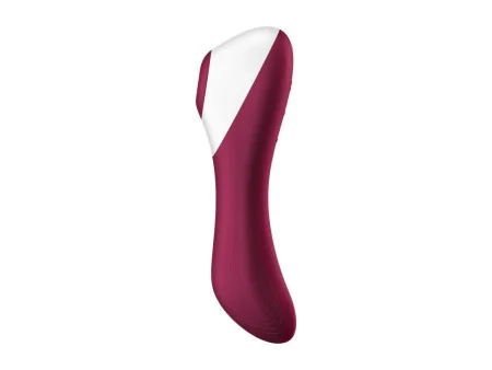 Dual Crush Vibrador y Succionador USB Rojo