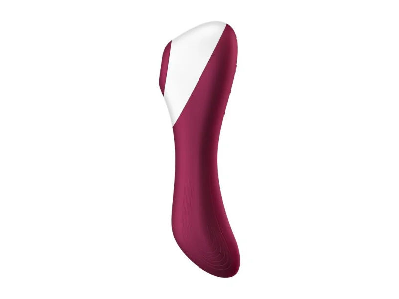 Dual Crush Vibrador y Succionador USB Rojo
