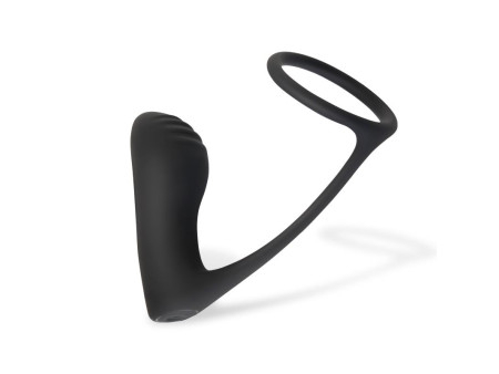 Ammolite Plug Anal con Vibracion y Anillo para Testiculos
