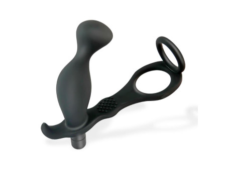 Larimar Plug Anal con Vibracion y Anillo para Pene y Testiculos