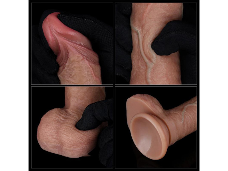 Dildo Dual Layer Silicona 75