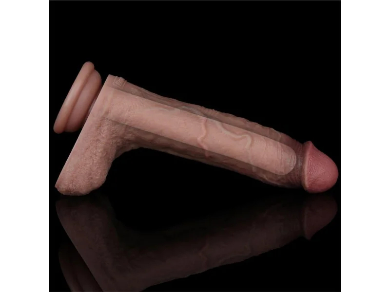 Dildo Dual Layer Silicona 85