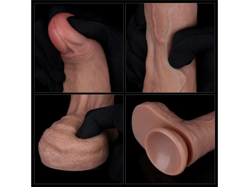 Dildo Dual Layer Silicona 85