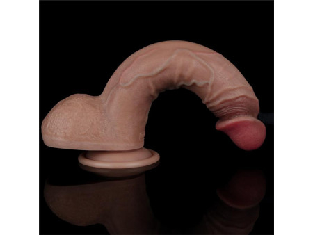 Dildo Dual Layer Silicona 9