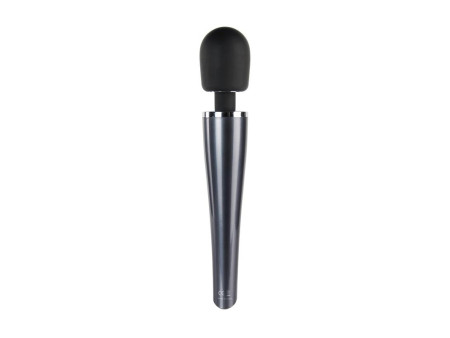 Wand Massager Relyme USB Silicone Black