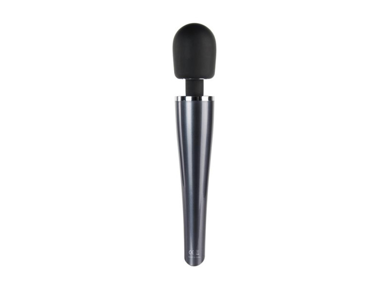 Wand Massager Relyme USB Silicone Black