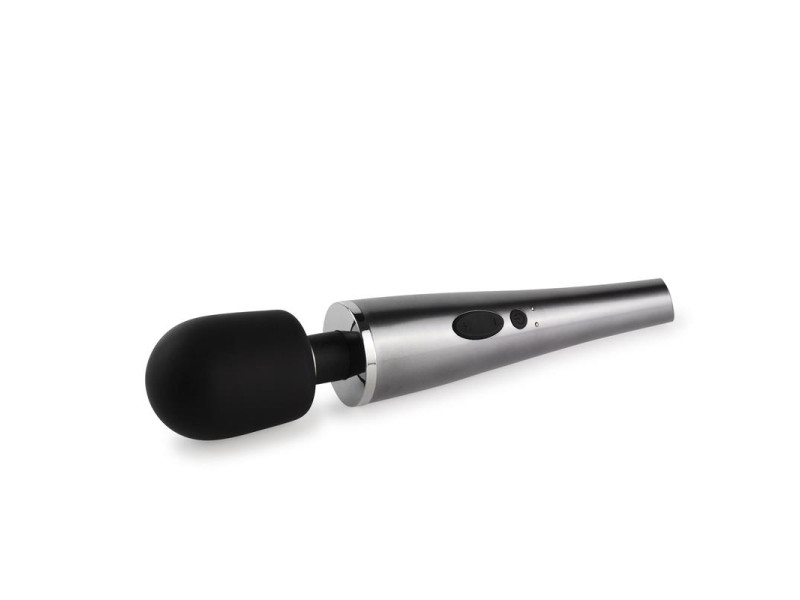 Wand Massager Relyme USB Silicone Black