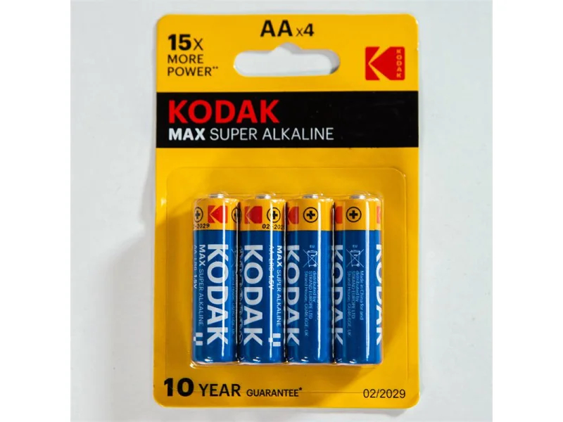 Pila Alkaline Super Max AA LR6 Blister de 4